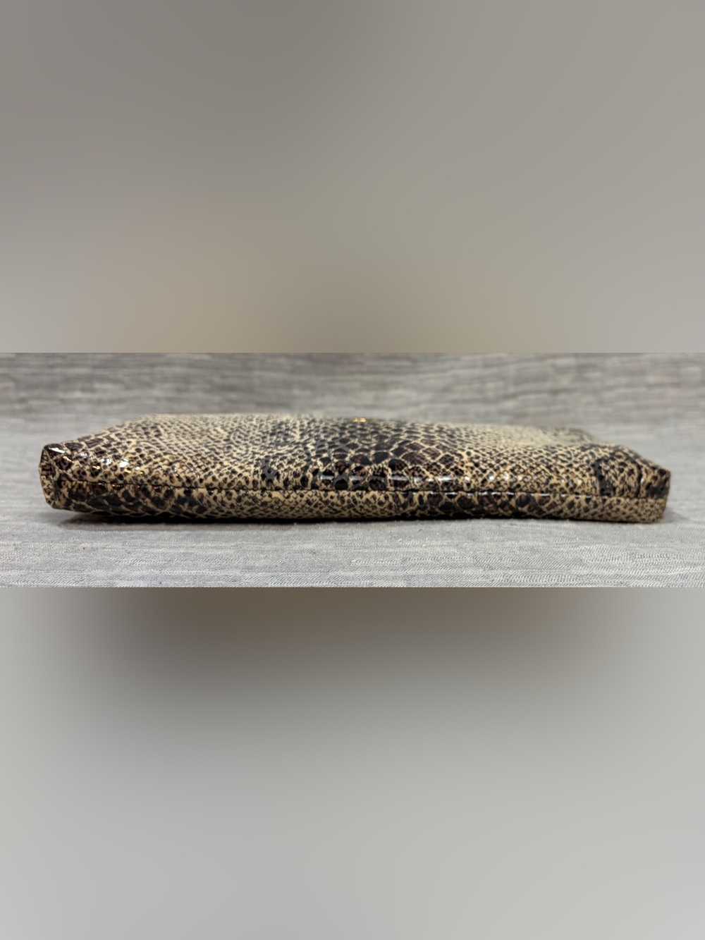 Bags by Pinky snakeskin print clutch bag - Picture 7 of 7